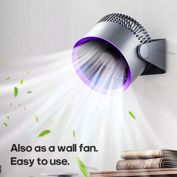 Ventilador Eléctrico Portátil Multifuncional